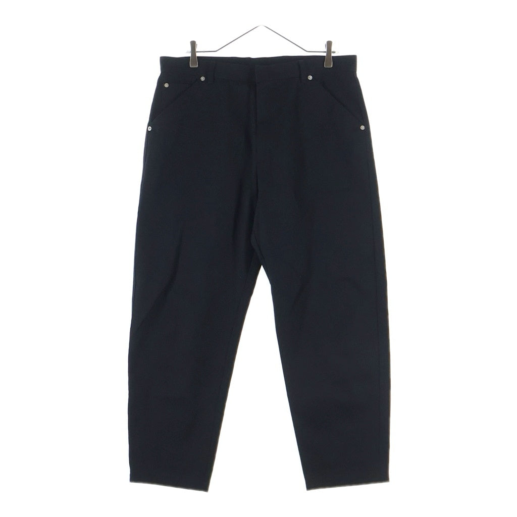 PRADA(プラダ) 23AW トライアングルロゴプレート ロングパンツ ブラック SPH313