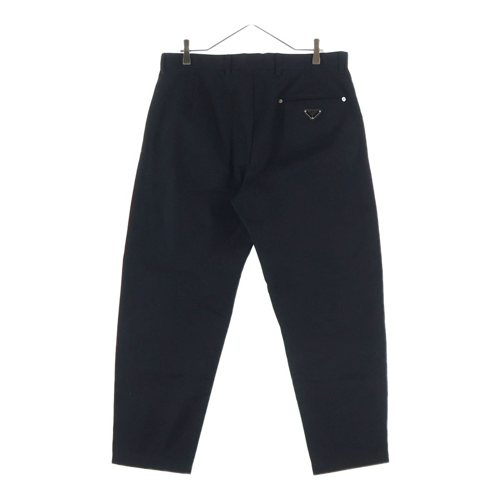 PRADA(プラダ) 23AW トライアングルロゴプレート ロングパンツ ブラック SPH313