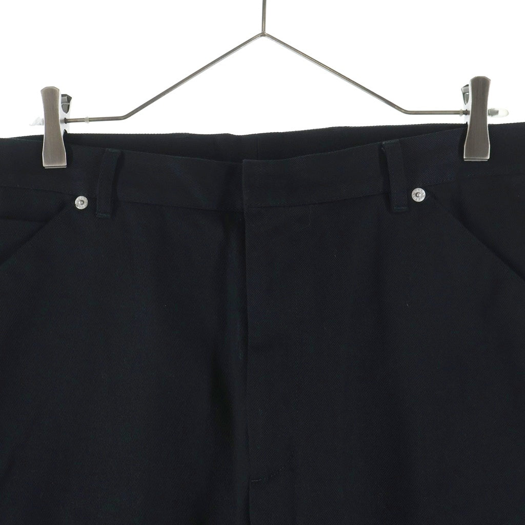 PRADA(プラダ) 23AW トライアングルロゴプレート ロングパンツ ブラック SPH313