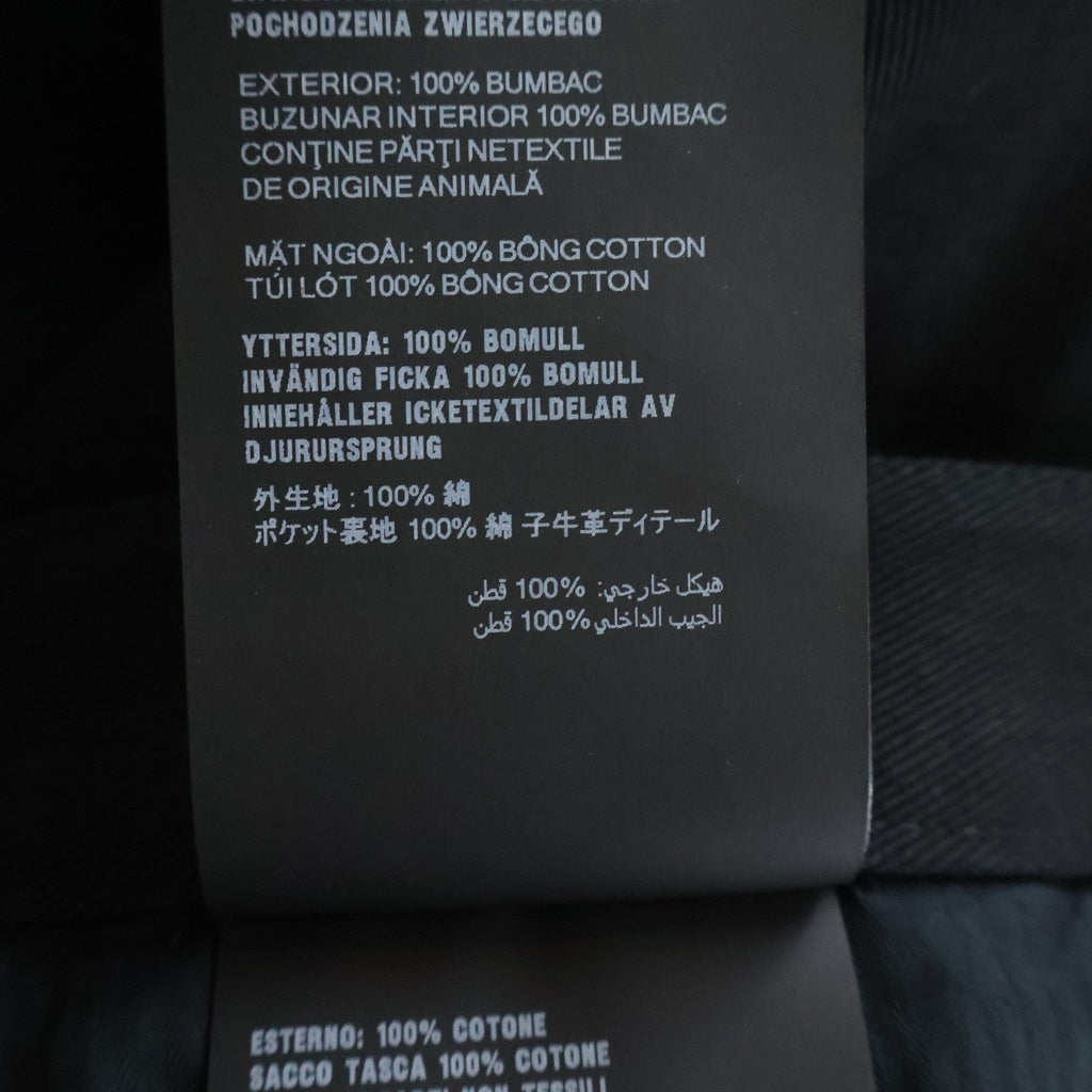 PRADA(プラダ) 23AW トライアングルロゴプレート ロングパンツ ブラック SPH313