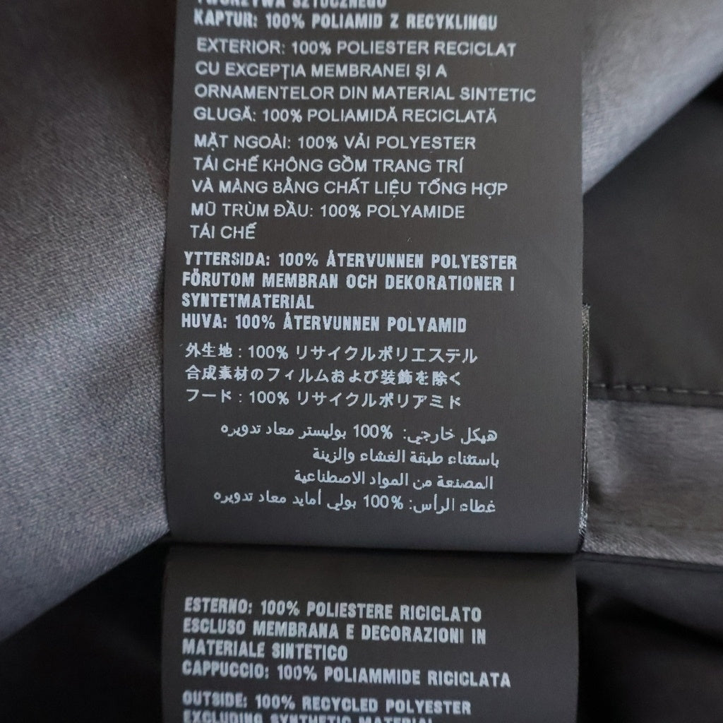 PRADA(プラダ) 21AW テクニカル ナイロン ジップアップ コート ブラック SGB042