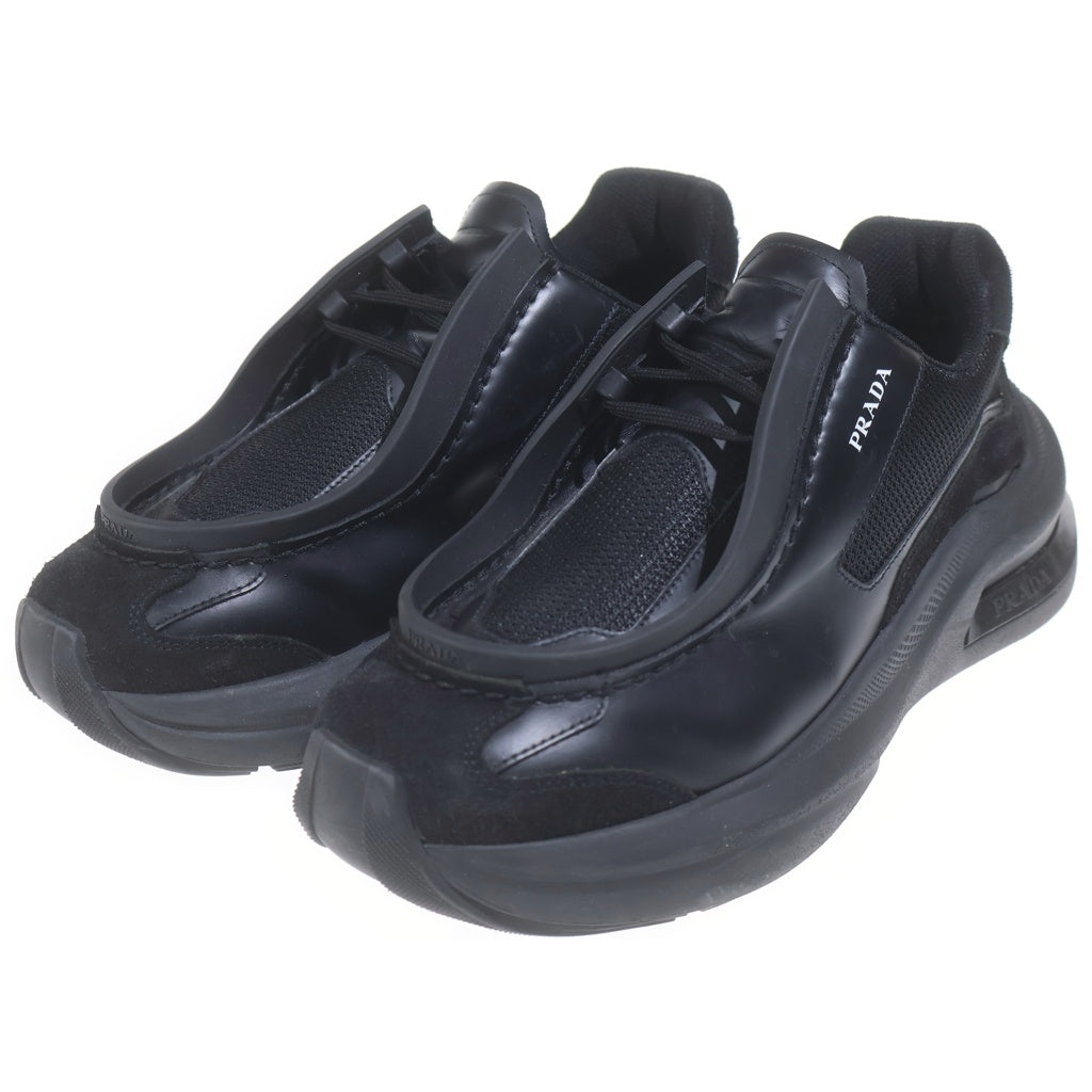 PRADA(プラダ) システム テクニカル ローカットスニーカーブラック 2EG424