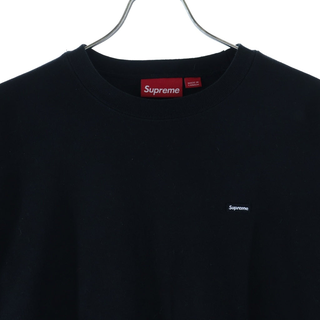 SUPREME(シュプリーム) 24AW Small Box Crewneck スモールボックスロゴ スウェットクルーネックシャツ ブラック