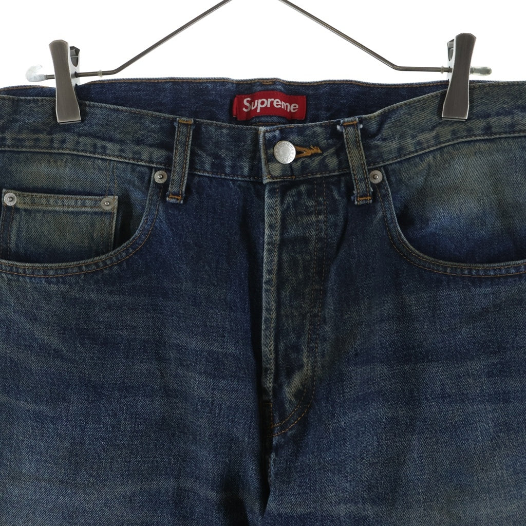 SUPREME(シュプリーム) 25SS Distressed Loose Fit Selvedge Jean