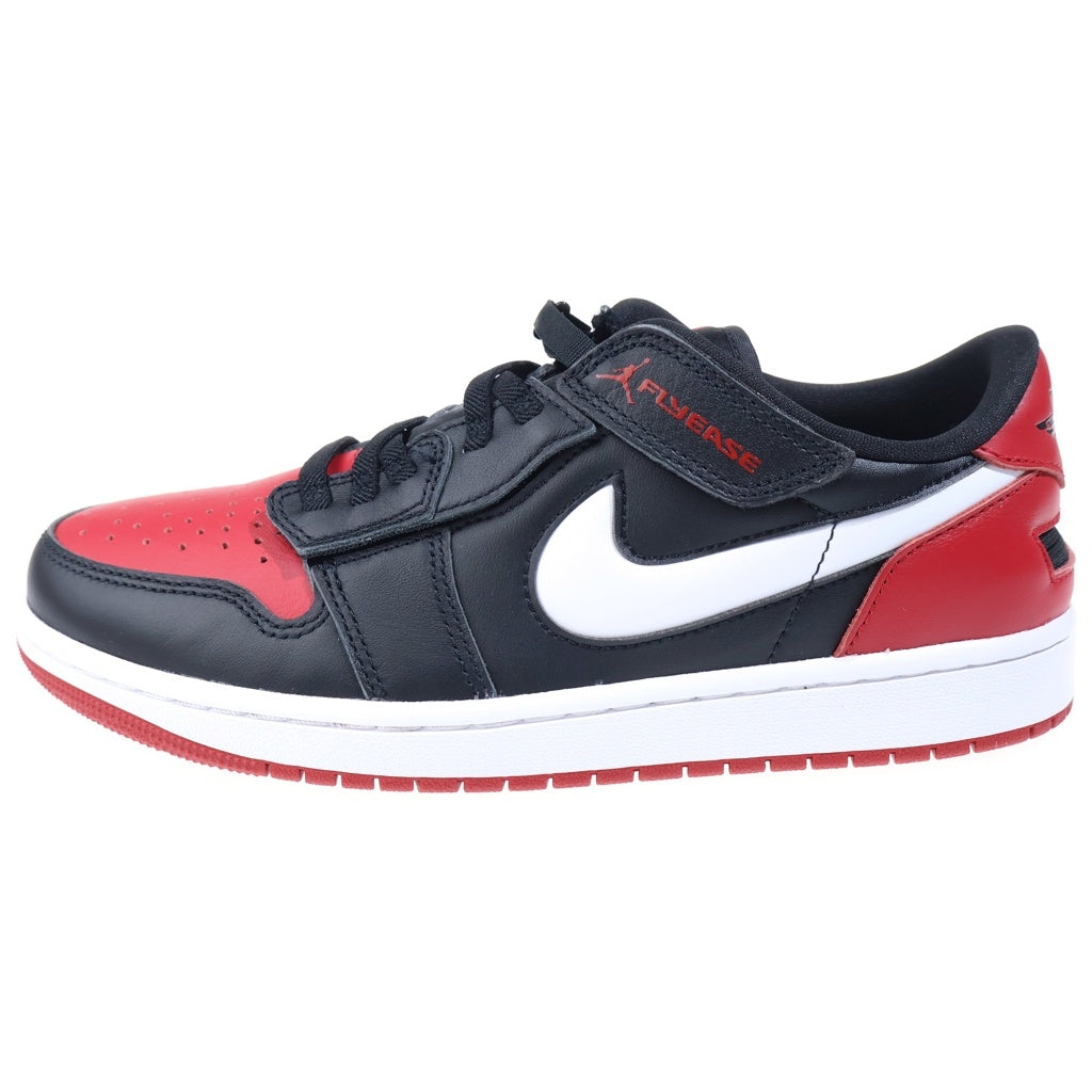 NIKE(ナイキ) AIR JORDAN 1 Low Flyease エアジョーダン ローカットスニーカー ブラック/レッド US9.5/27.5cm DM1206-066