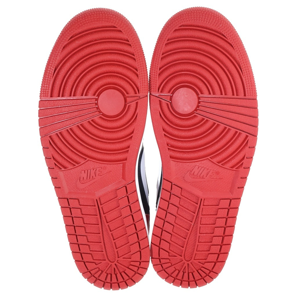 NIKE(ナイキ) AIR JORDAN 1 Low Flyease エアジョーダン ローカットスニーカー ブラック/レッド US9.5/27.5cm DM1206-066