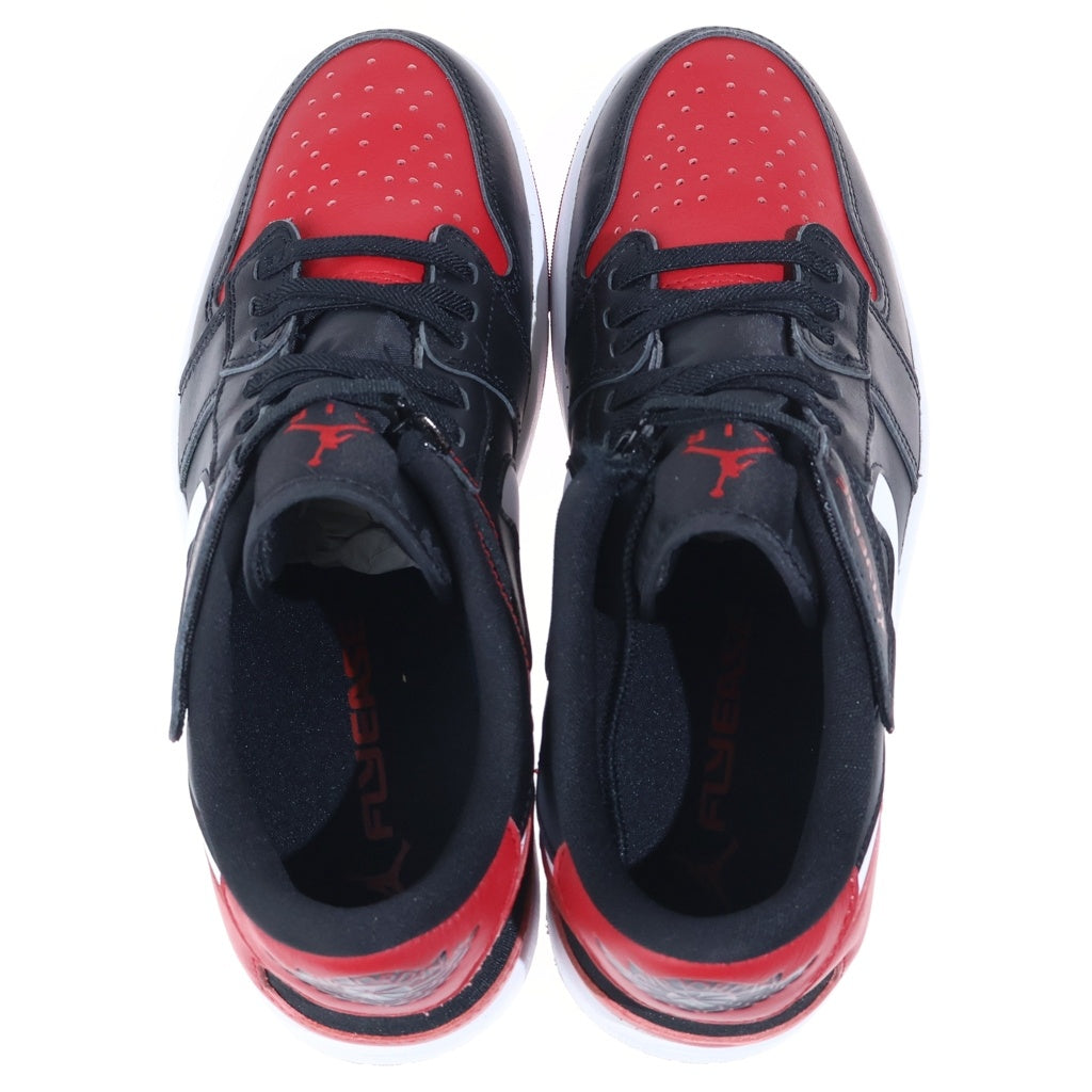 Nike スニーカー ブラック/レッド NIKE(ナイキ) AIR JORDAN 1 Low Flyease エアジョーダン ローカット