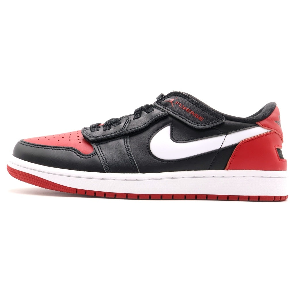NIKE(ナイキ) AIR JORDAN 1 Low Flyease エアジョーダン ローカットスニーカー ブラック/レッド US9.5/27.5cm DM1206-066