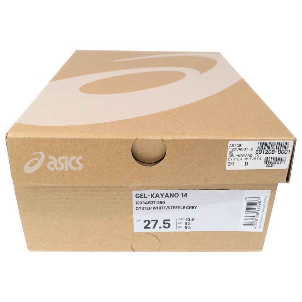 ASICS(アシックス) GEL-KAYANO 14 ゲルカヤノ ローカットスニーカー グレー US9.5/27.5cm 1203A537-250