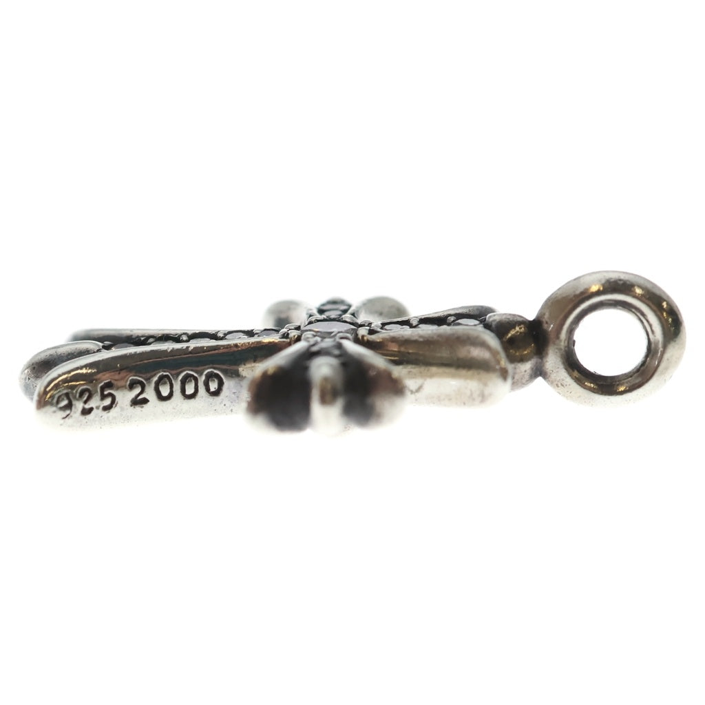 CHROME HEARTS(クロムハーツ) TNY CRSF P/DIA タイニーファットクロス PAVEダイヤ ペンダントトップ シルバー BCA323