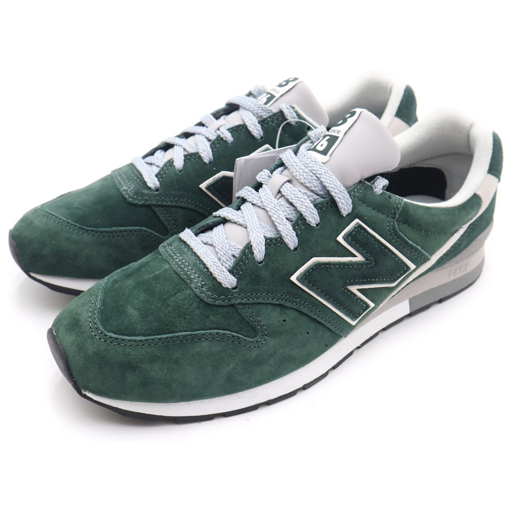 New Balance(ニューバランス) CM996WT2 スウェードレザー ローカットスニーカー グリーン US9/27cm