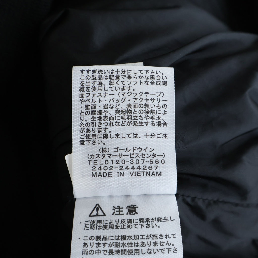 THE NORTH FACE(ザノースフェイス) YAKKIN JACKET ヤッキン キルティング ナイロン 中綿 ジャケット ブラック NY82451