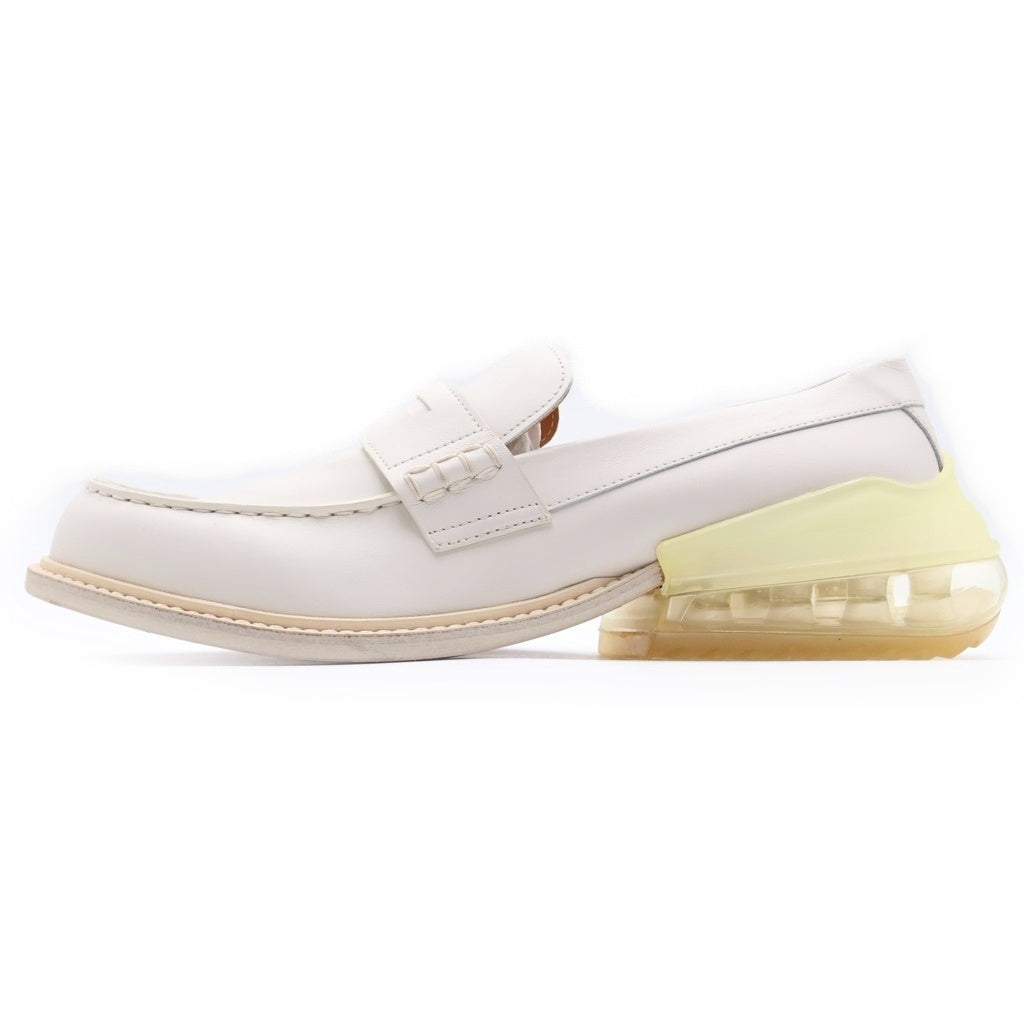 Maison Margiela(メゾンマルジェラ) 20SS Airbag Heel Loafer エアバッグ ヒール レザー コインローファー シューズ ホワイト S57WR0057
