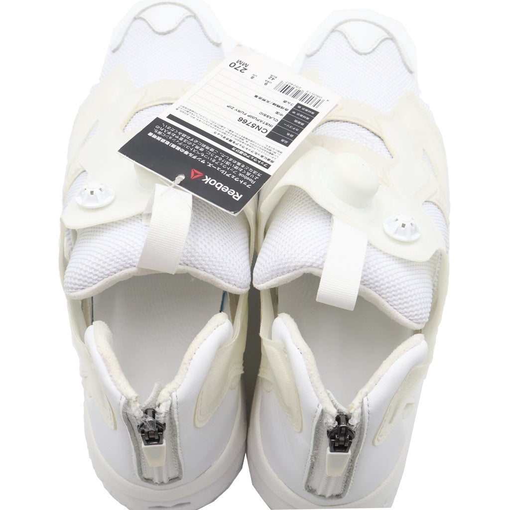 Reebok(リーボック) INSTAPUMP FURY ZIP CN5766 インスタポンプフューリー ローカットスニーカー ホワイト US9/27cm