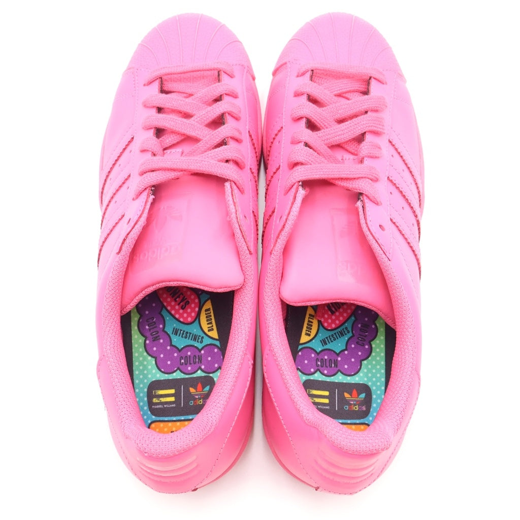 adidas(アディダス) SUPERSTAR SC S41839 スーパースター ローカットスニーカー ピンク US9/27cm