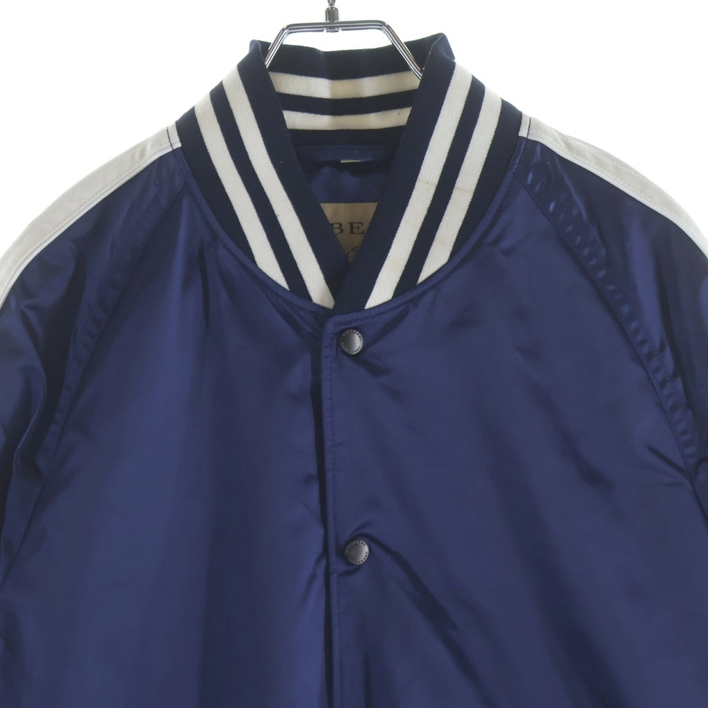 BURBERRY(バーバリー) ナイロン スタジオジャンパー ジャケット スタジャン ブルゾン ブルー 4034003