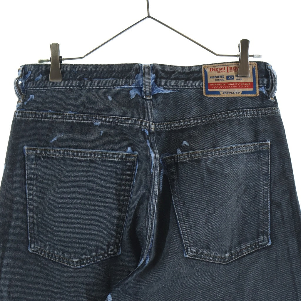 DIESEL(ディーゼル) 1996 D-SIRE-S1 ディザイア ワイド デニムパンツ ブラック/インディゴ A13145