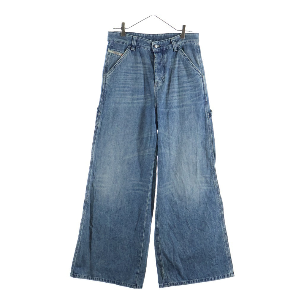 DIESEL(ディーゼル) D-SIRE-W リラックスフィット ワイド デニムパンツ インディゴ A19262