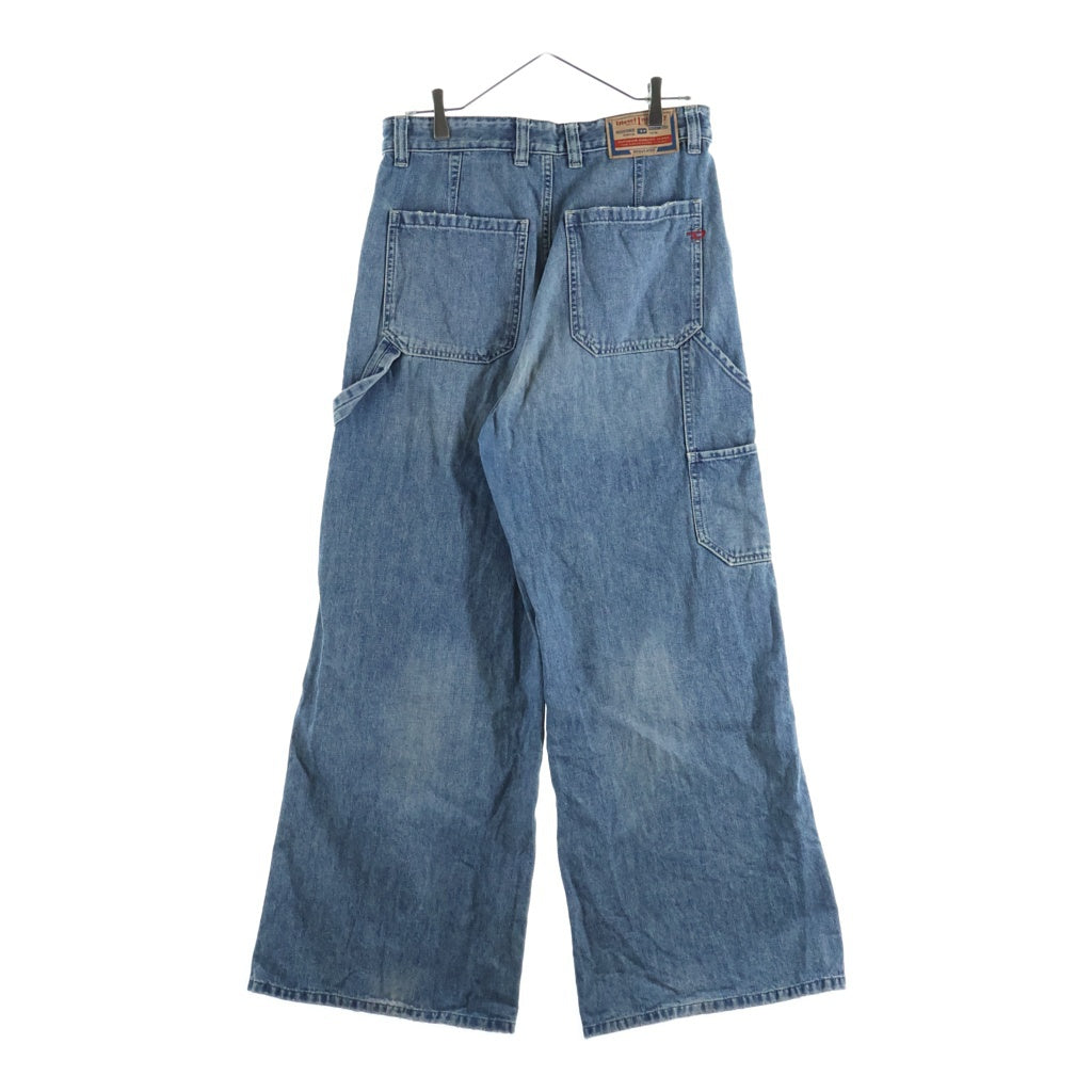 DIESEL(ディーゼル) D-SIRE-W リラックスフィット ワイド デニムパンツ インディゴ A19262