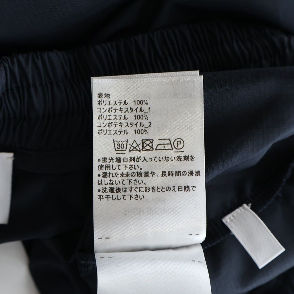 THOM BROWNE(トムブラウン) 4Bar Nylon Pant 4バー メッシュ ナイロンパンツ ネイビー MJQ163A-F0197 レディース