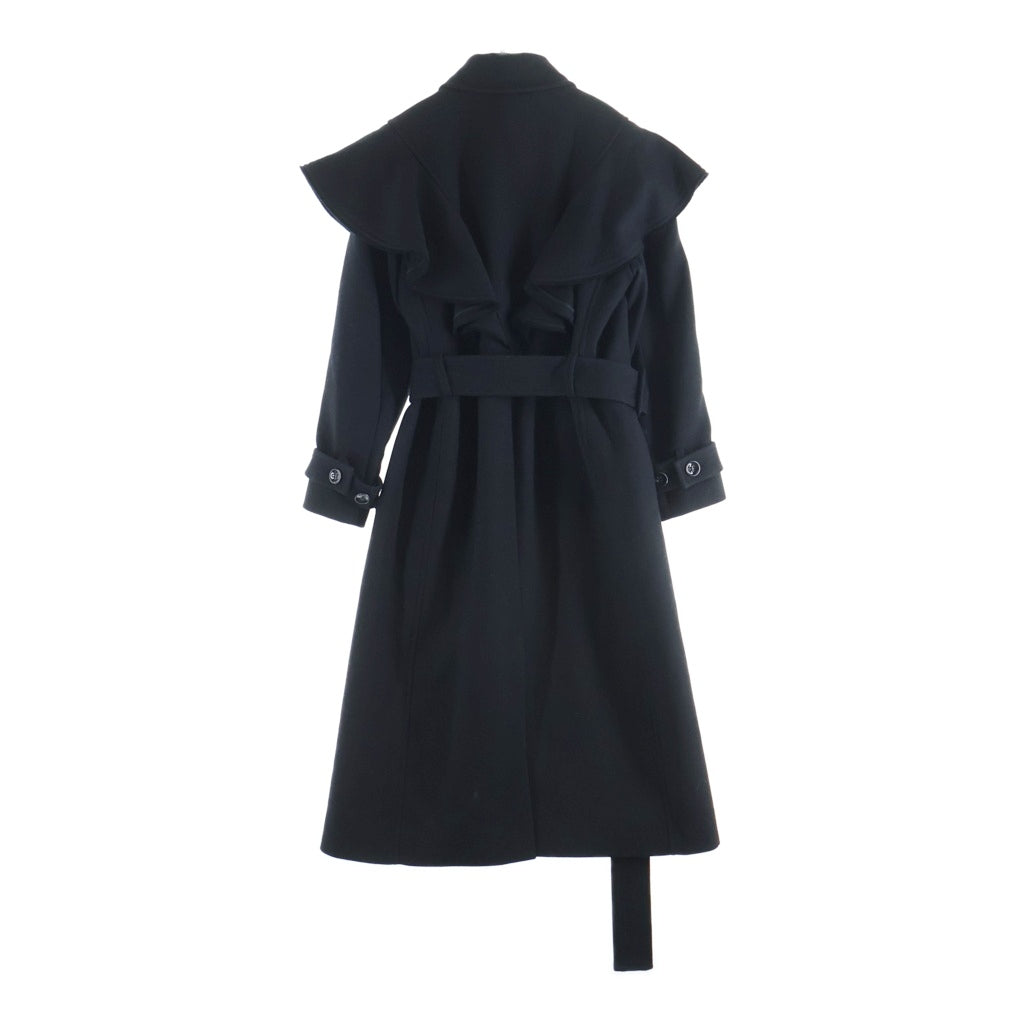 Chloe(クロエ) Cashmere Frill Coat カシミア ショルダーフリル ロング