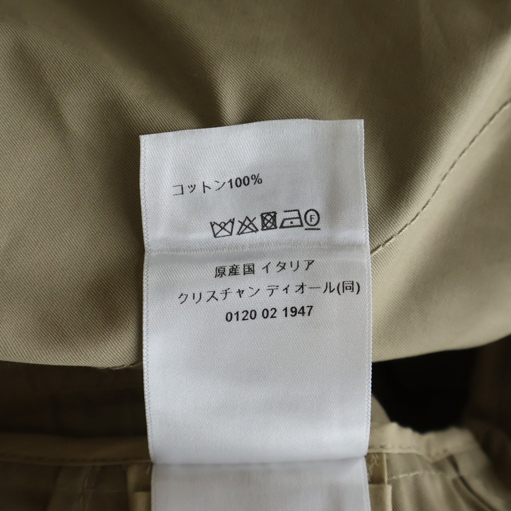 Christian Dior(クリスチャンディオール) 半袖シャツワンピース プリーツ ドレス ベージュ 547D40A3332 レディース