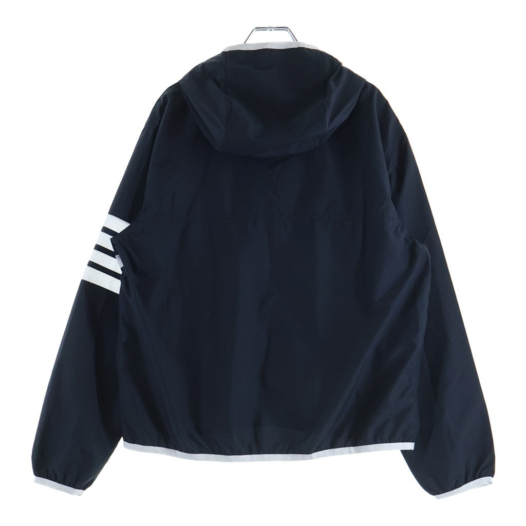 THOM BROWNE(トムブラウン) 4Bar Zip Up Jacket 4バー メッシュ ジップアップジャケット ネイビー MJT366A-F0197 レディース