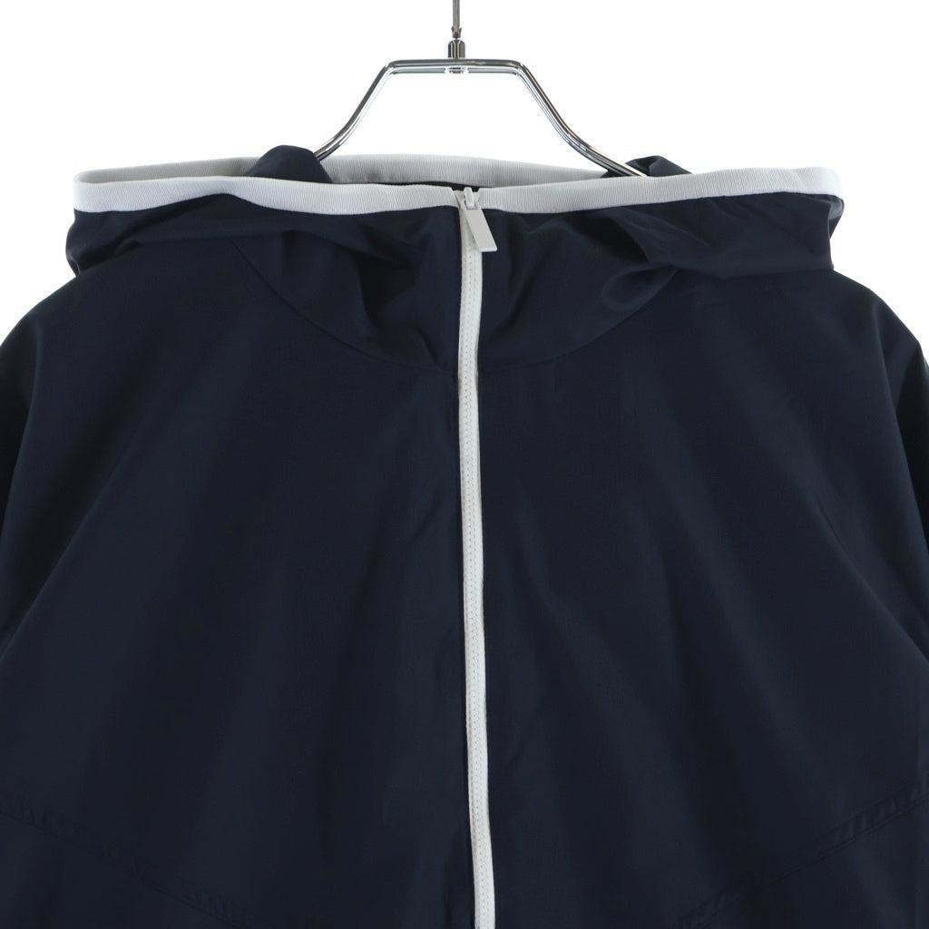 THOM BROWNE(トムブラウン) 4Bar Zip Up Jacket 4バー メッシュ ジップアップジャケット ネイビー MJT366A-F0197 レディース