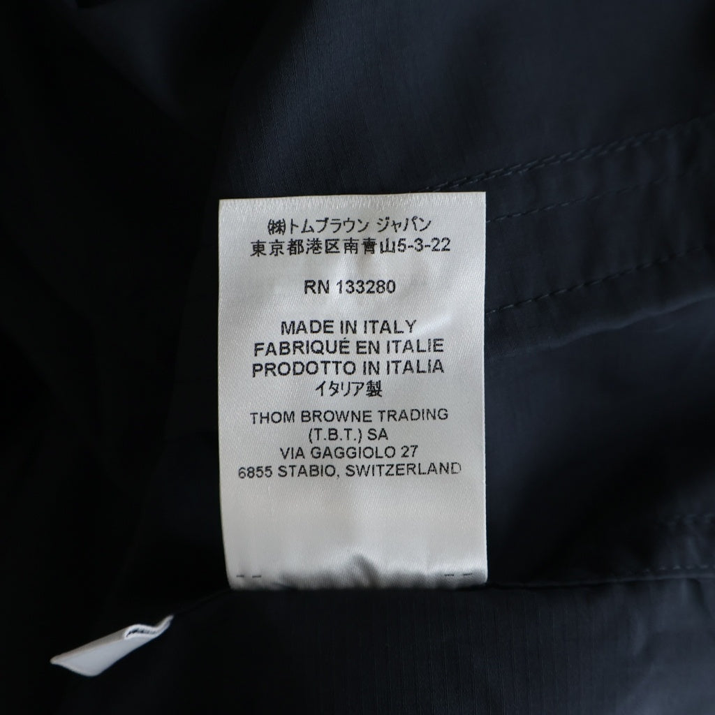 THOM BROWNE(トムブラウン) 4Bar Zip Up Jacket 4バー メッシュ ジップアップジャケット ネイビー MJT366A-F0197 レディース