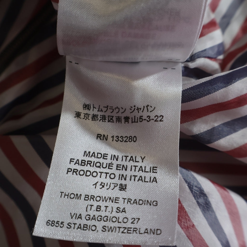 THOM BROWNE(トムブラウン) Fresco Funmix Pleats Skirt フレスコ ファンミックス プリーツスカート レディース グレー FGC789F-00473