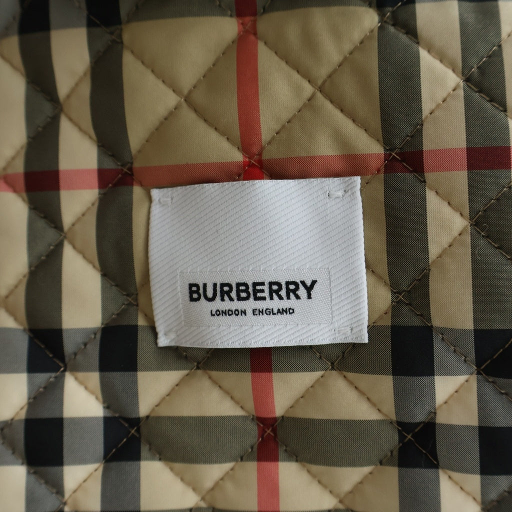 BURBERRY(バーバリー) ボアフリース 裏地チェック フーディー ジップアップパーカー レディース ホワイト 8072060