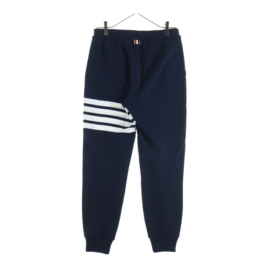 THOM BROWNE(トムブラウン) Tricolor 4Bar Sweat Pant トリコロール 4バー スウェットパンツ ネイビー FJQ001A-00535415 レディース