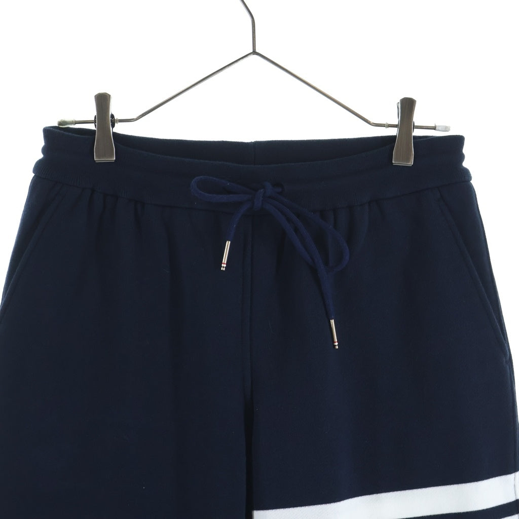 THOM BROWNE(トムブラウン) Tricolor 4Bar Sweat Pant トリコロール 4バー スウェットパンツ ネイビー FJQ001A-00535415 レディース