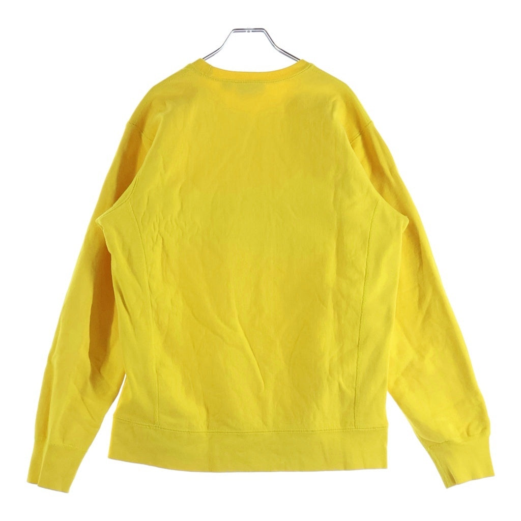 SUPREME(シュプリーム) 16AW Brush Script Crewneck ブラッシュスクリプト クルーネックスウェットトレーナー イエロー