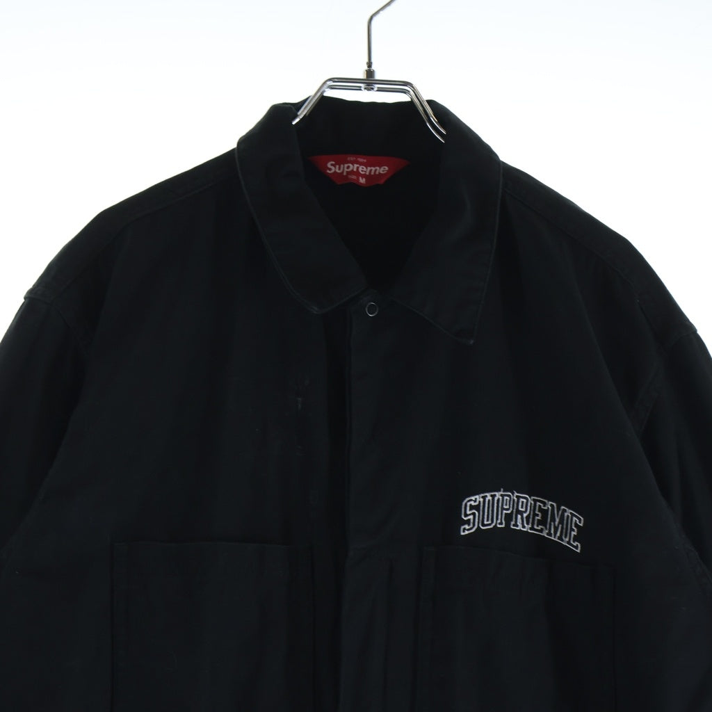 SUPREME(シュプリーム) 18AW Coveralls カバーオール ジャンプスーツ ブラック