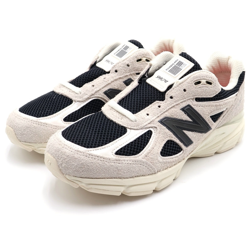 New Balance(ニューバランス) ×Joe Freshgoods 990V4 U990JR4 ジョー・フレッシュグッズ ローカットスニーカー アイボリー/ブラック US9/27cm