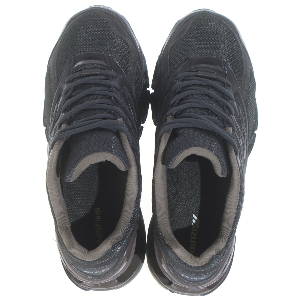 MIZUNO(ミズノ) ×VAINL ARCHIVE Wave Prophecy LS VA ヴァイナル アーカイブ ウェーブ プロフェシー ローカットスニーカー ブラック US10/28cm D1GD240501