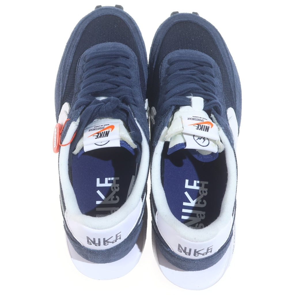 NIKE(ナイキ) ×fragment design × sacai LD Waffle フラグメントデザイン サカイ LDワッフル ローカットスニーカー ネイビー US9.5/27.5cm DH2684-400