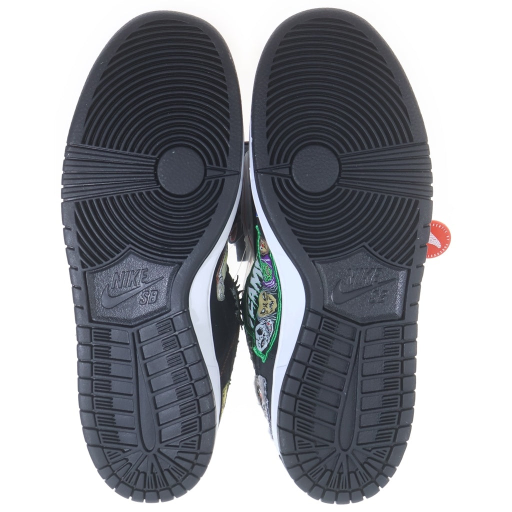 NIKE SB(ナイキエスビー) ×Neck face SB Dunk Low ネック・フェイス ダンク ローカットスニーカー ブラック US9.5/27.5cm DQ4488-001