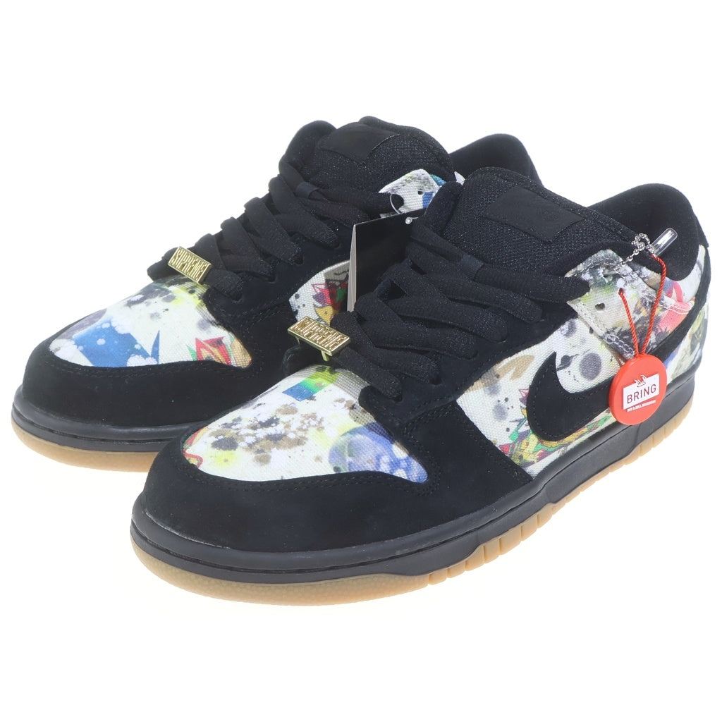 NIKE SB(ナイキエスビー) ×Supreme SB Dunk Low Rammellzee シュプリーム ダンク ローカットスニーカー ラメルジー ブラック/マルチ US9/27cm FD8778-001