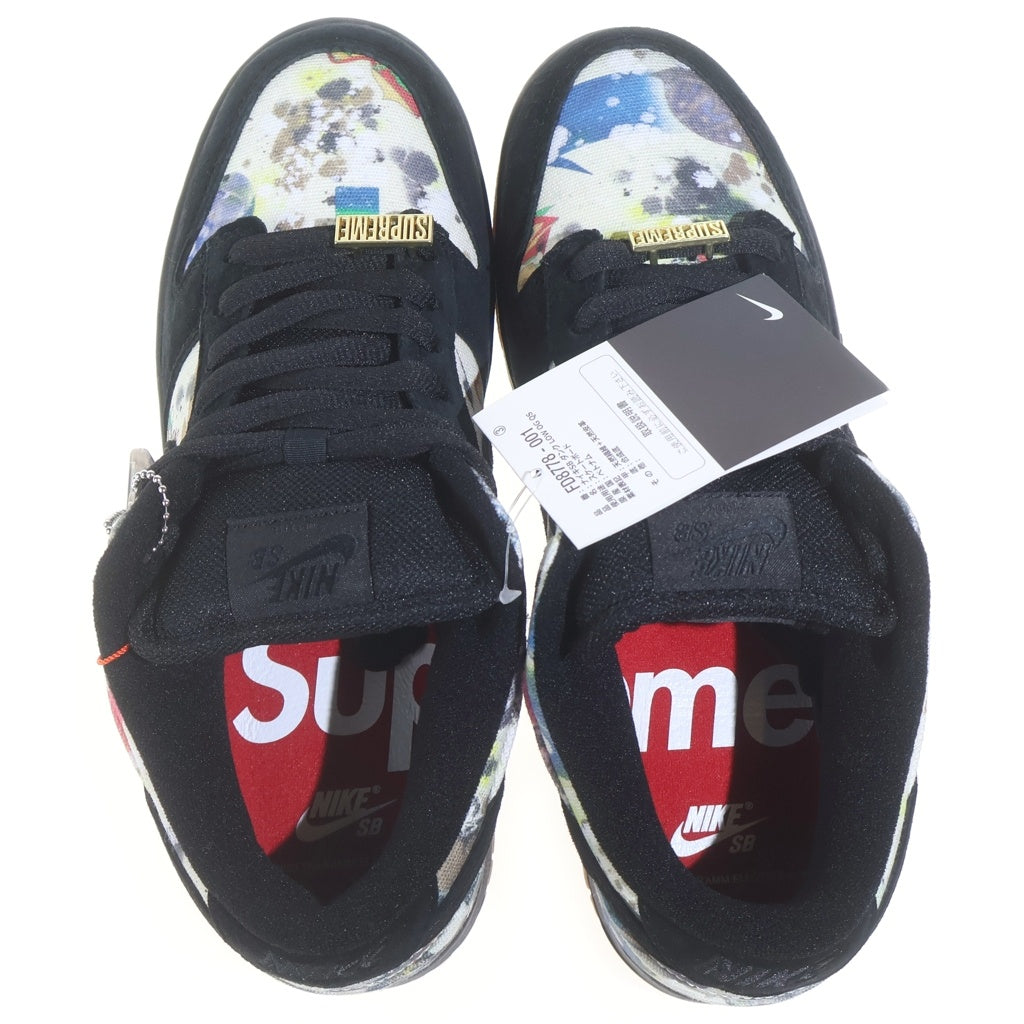 NIKE SB(ナイキエスビー) ×Supreme SB Dunk Low Rammellzee シュプリーム ダンク ローカットスニーカー ラメルジー ブラック/マルチ US9/27cm FD8778-001
