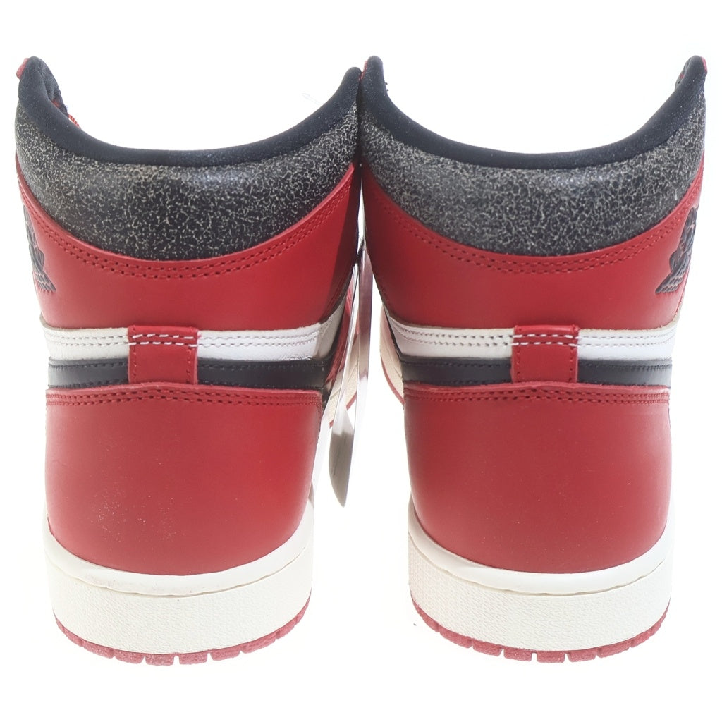 NIKE(ナイキ) AIR Jordan 1 High OG Lost & Found/Chicago エアジョーダン1 ハイ OG ロスト&ファウンド/シカゴ ハイカットスニーカー US9.5/27.5cm DZ5485-612