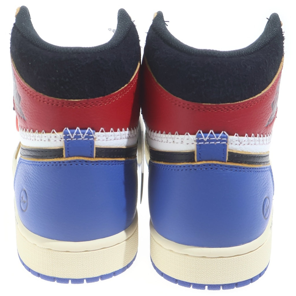 NIKE(ナイキ) ×fragment design × UNION AIR JORDAN 1 High OG フラグメントデザイン ユニオン エアジョーダン1 ハイカットスニーカー US9.5/27.5cm IO7847-002