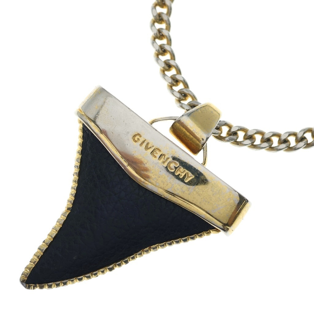 GIVENCHY(ジバンシィ) シャークトゥース ネックレス シルバー/ブラック レディース