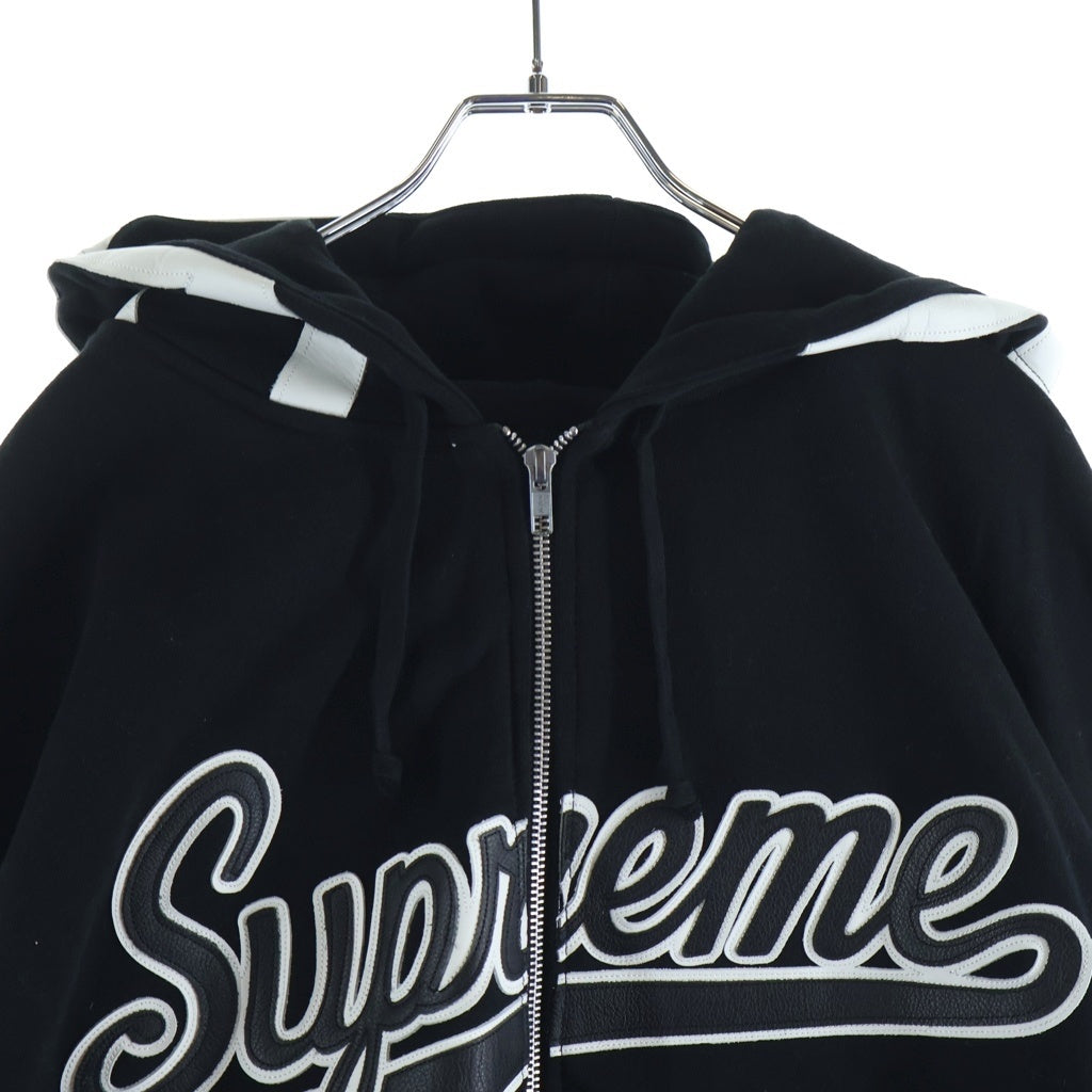 SUPREME(シュプリーム) 21SS ×Vanson Spider Web Zip Up Hooded