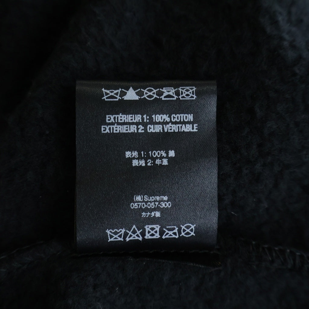 SUPREME(シュプリーム) 21SS ×Vanson Spider Web Zip Up Hooded