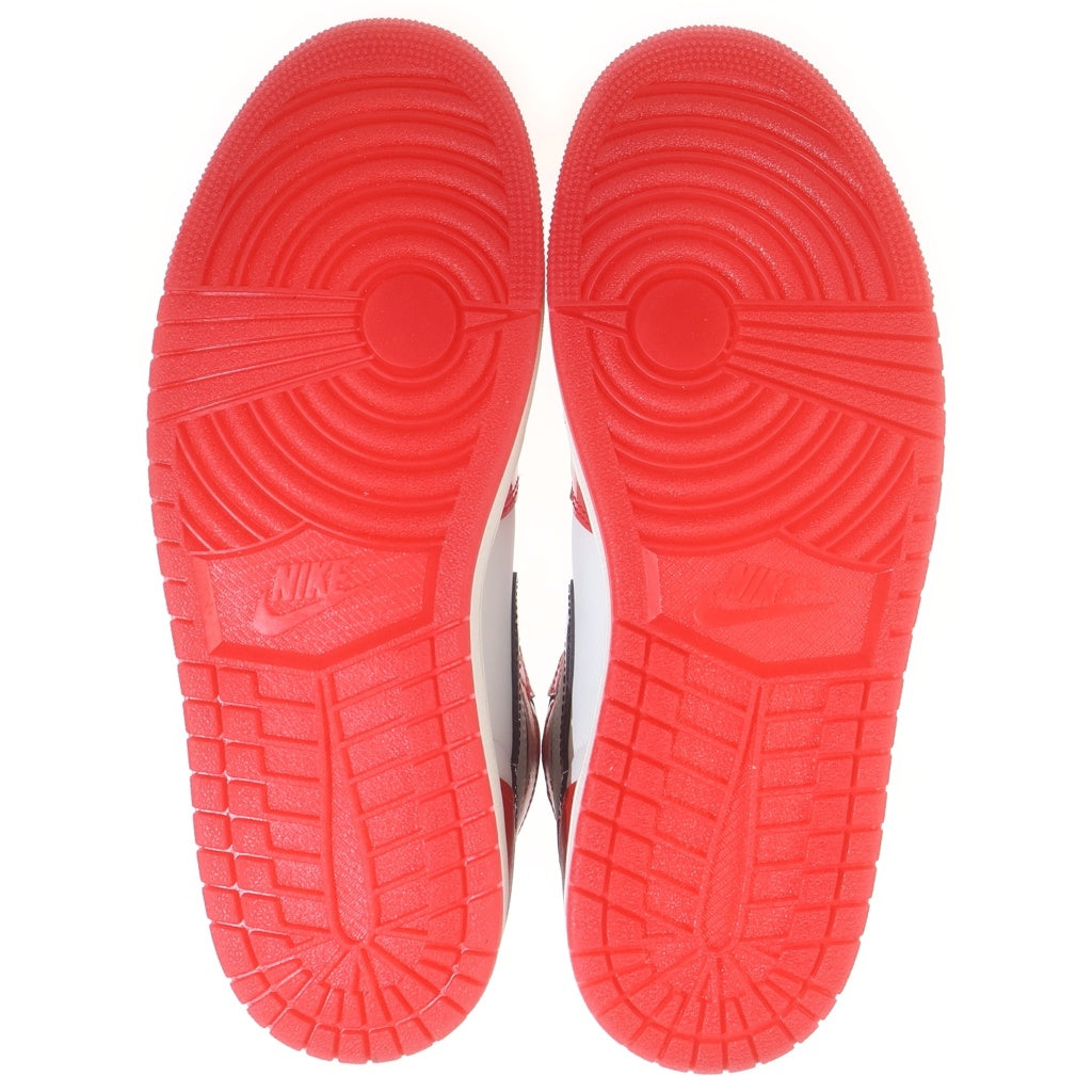 NIKE(ナイキ) AIR JORDAN 1 RETRO HIGH OG DV1748-601 エアジョーダン1 レトロ ネクストチャプター ハイカットスニーカー レッド/ホワイト US10/28cm