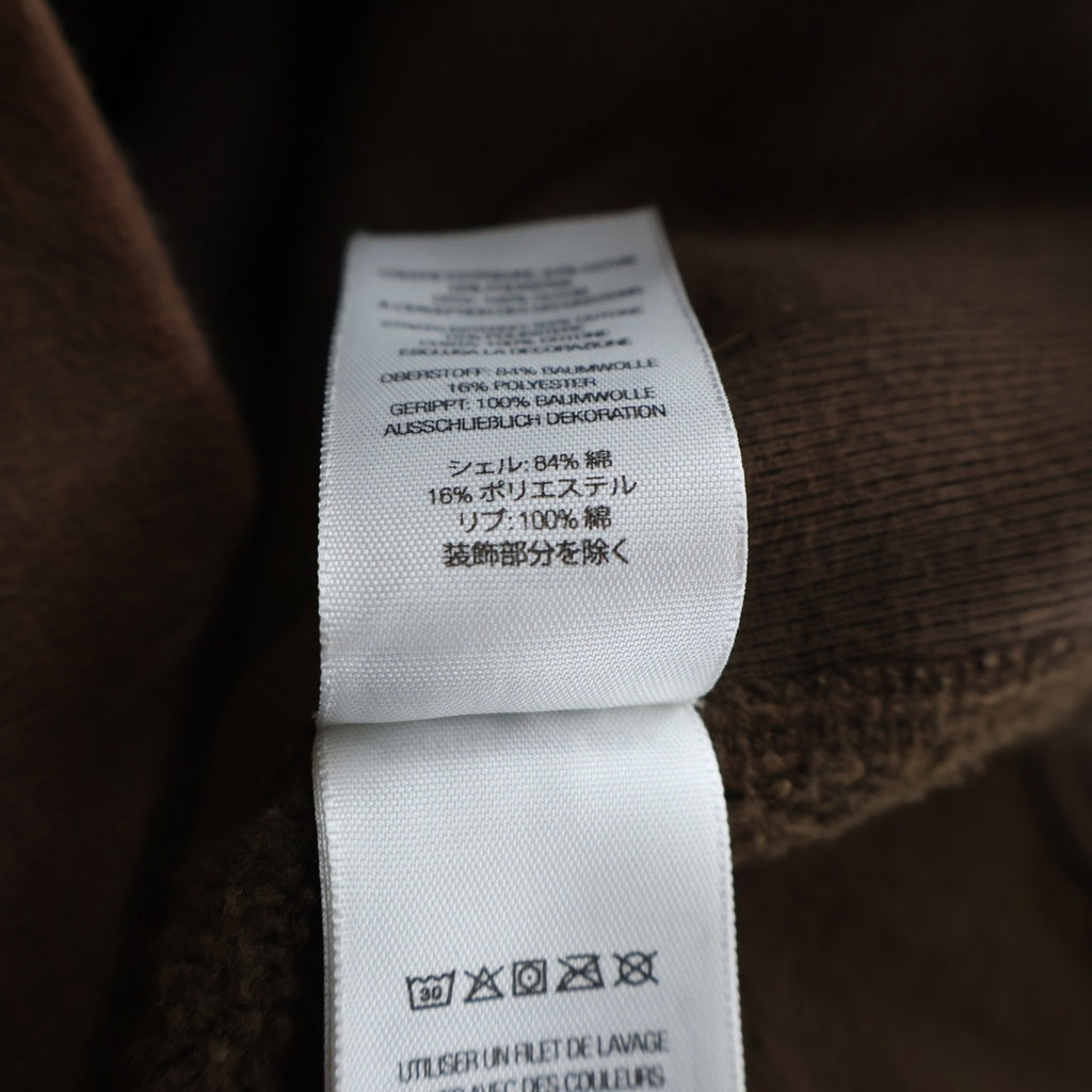 SUPREME(シュプリーム) 25SS Washed Box Logo Crewneck ウォッシュド加工 ボックスロゴ クルーネックスウェットトレーナー ブラウン