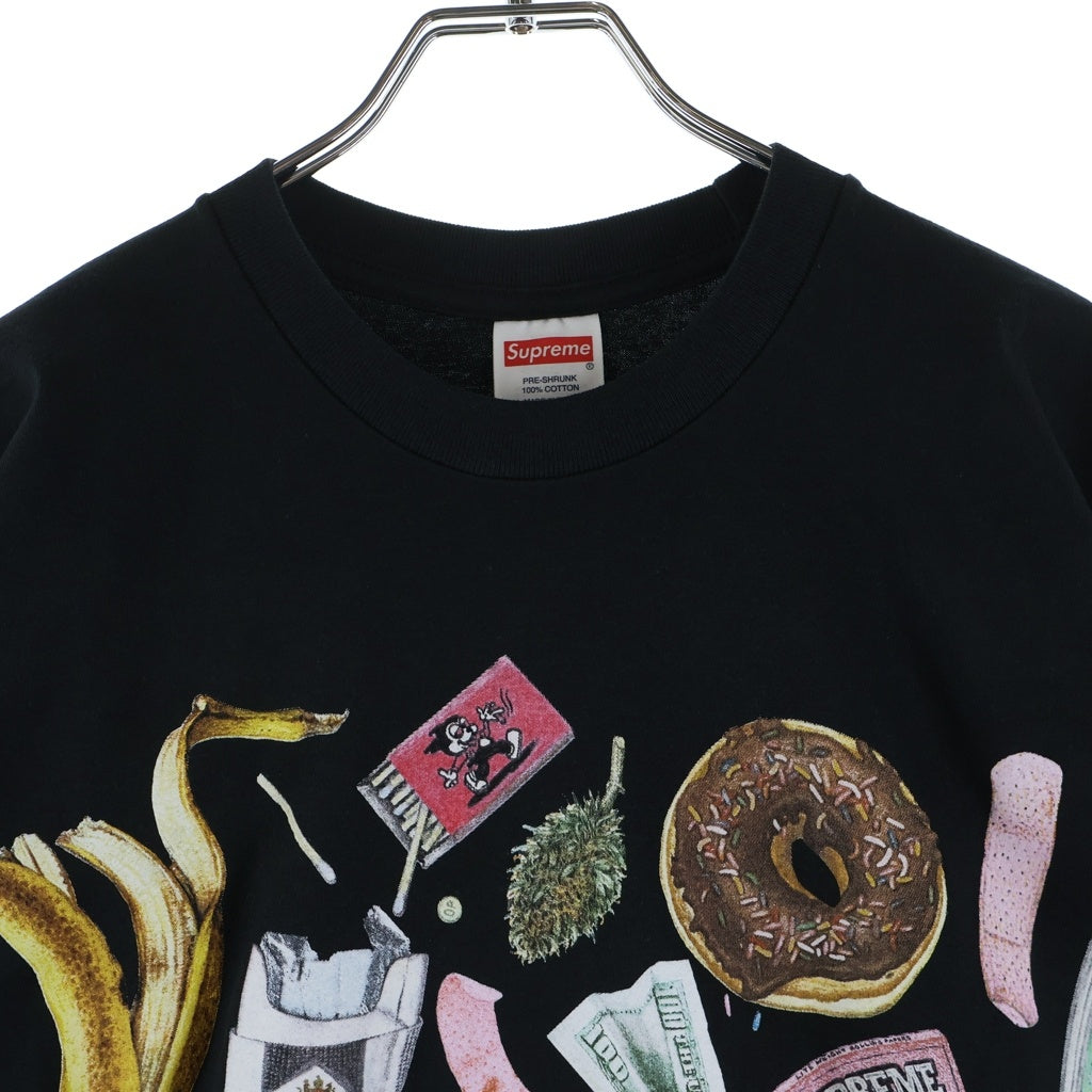 SUPREME(シュプリーム) 22AW Trash Tee トラッシュ プリント クルー