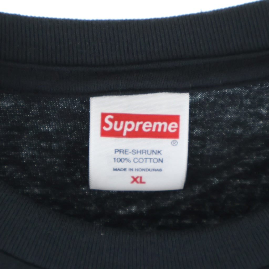 SUPREME(シュプリーム) 24AW ×Thrasher Harold Tee スラッシャー ハロルド フォトプリント クルーネック 半袖Tシャツ カットソー ブラック